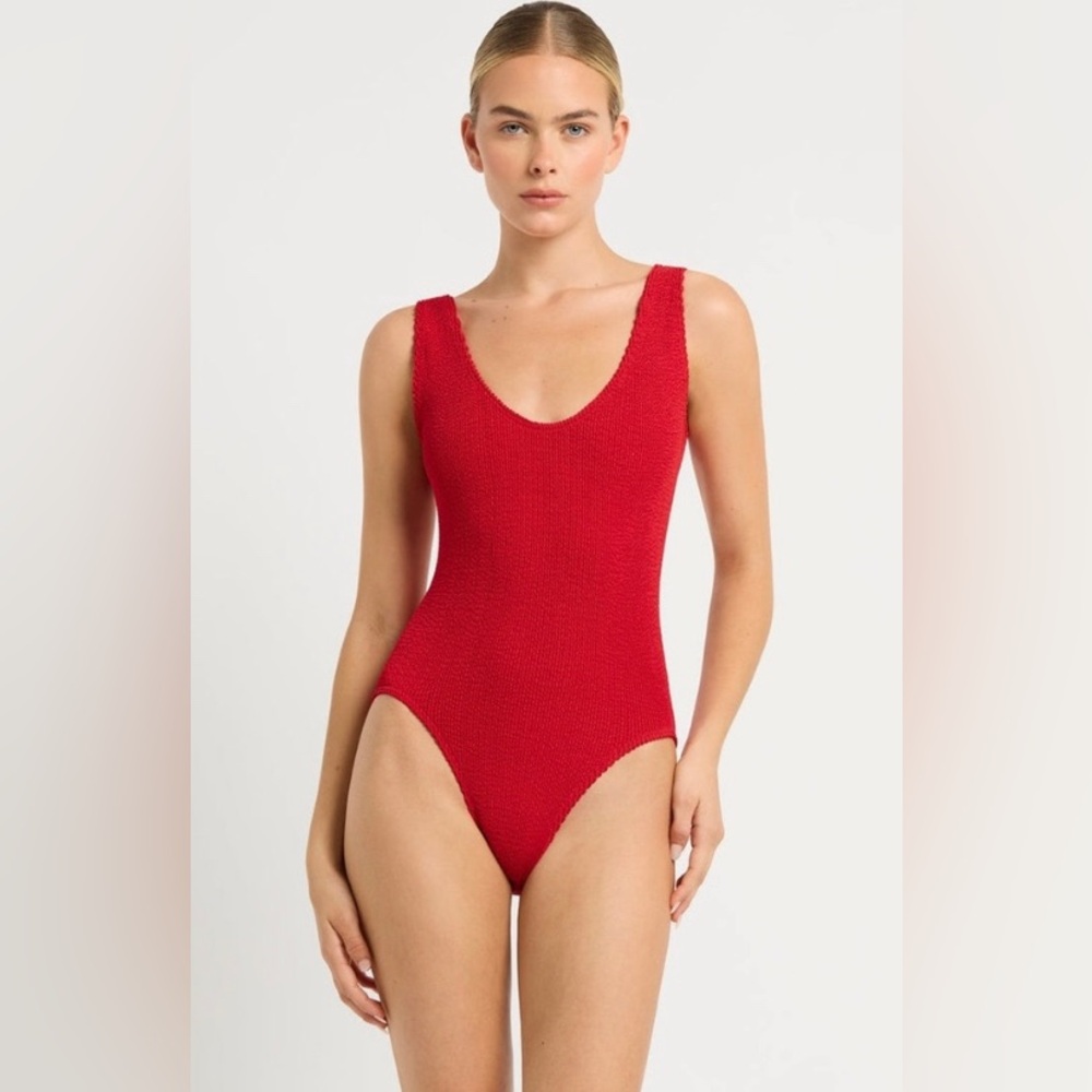 NWT Bond-eye Australia Mara One Piece Swimsuit Baywatch Red One Size